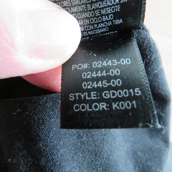 GOOD AMERICAN The Body Sculpted Midi Dress Black Minimalist Bodycon Size 0 / XS - Picture 12 of 12